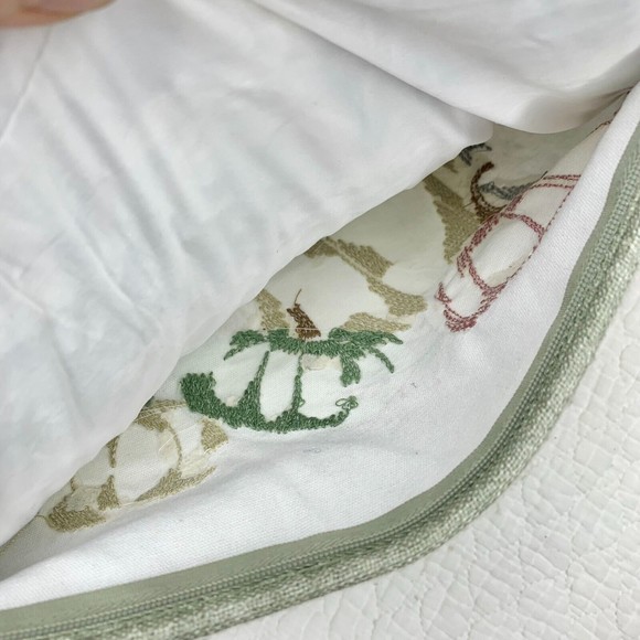 The Farmhouse by Rachel Ashwell Feather Bolster Pillow Autumn Pumpkins Falls - Picture 6 of 15